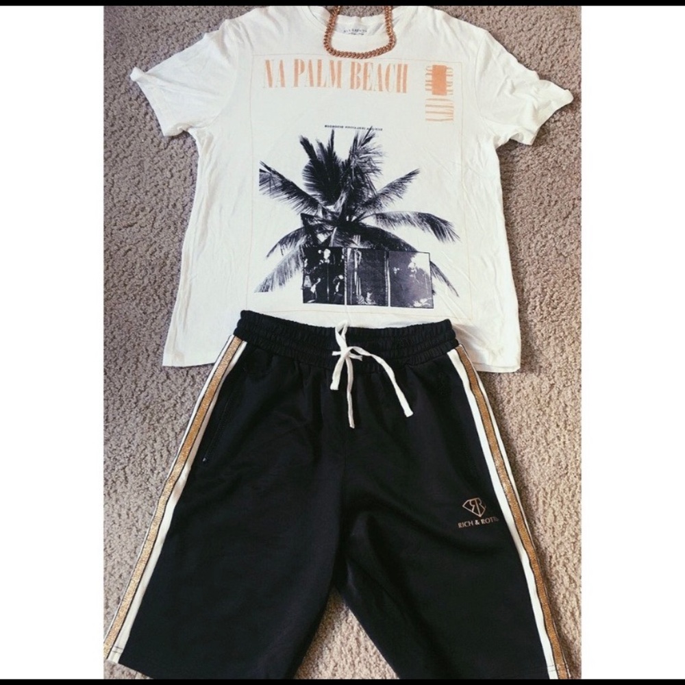 ⛔️SOLD⛔️ New RICH & ROTTEN Basketball Shorts 🩳 - Picture 2 of 3